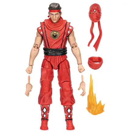 Power Rangers x Cobra Kai Lightning Collection Action Figure Morphed Miguel Diaz Red Eagle Ranger 15 cm termékfotója