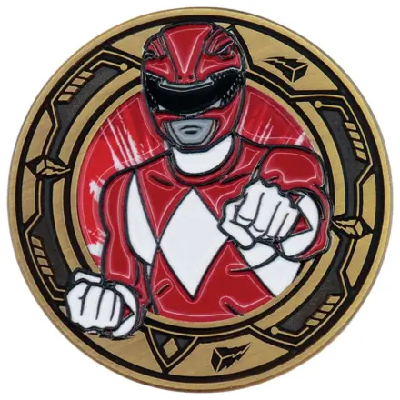 Power Rangers Collectable Coin Red Ranger Limited Edition product photo
