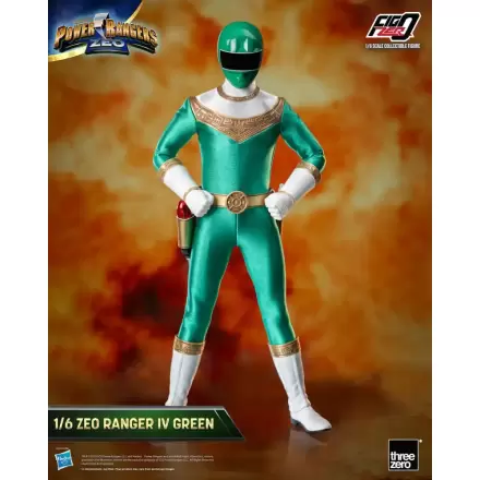 Power Rangers Zeo FigZero Action Figure 1/6 Ranger IV Green 30 cm termékfotója