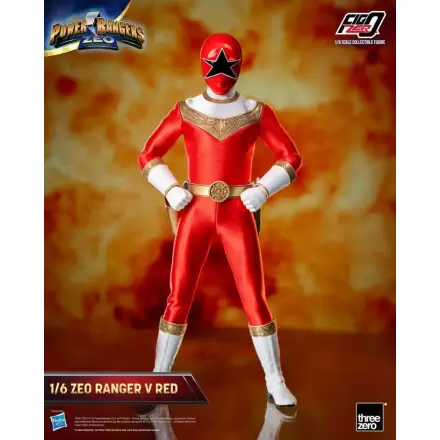 Power Rangers Zeo FigZero Action Figure 1/6 Ranger V Red 30 cm termékfotója