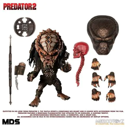 Predator 2 Mezco Designer Series Action Figure Deluxe City Hunter 15 cm termékfotója