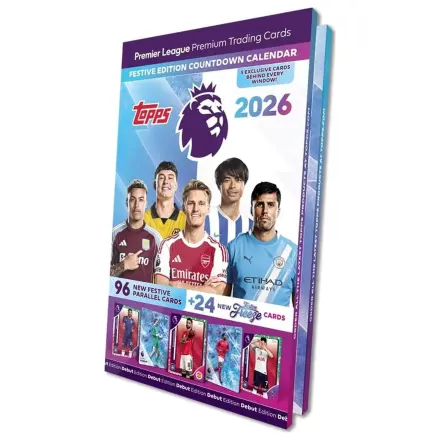 Premier League Trading Cards 2026 Countdown calendar  product photo