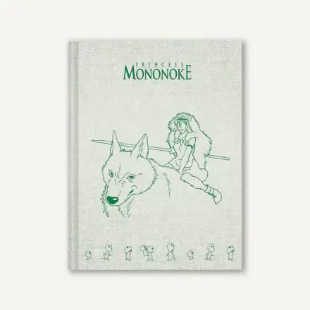 Princess Mononoke Notebook San Cloth termékfotója