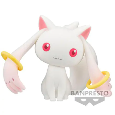 Puella Magi Madoka Magica: Rebelion Kyubey Fluffy Puffy figure 7cm product photo