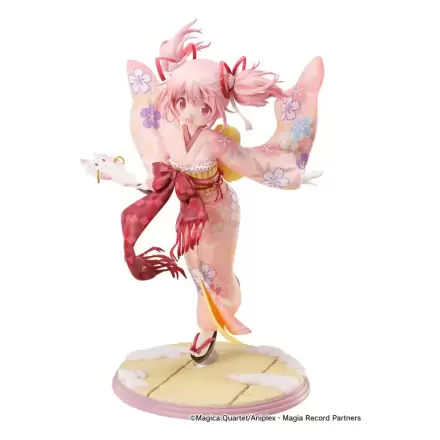 Puella Magi Madoka Magica Side Story Magia Record PVC Statue 1/7 Madoka Kaname Kimono Ver. 22 cm product photo