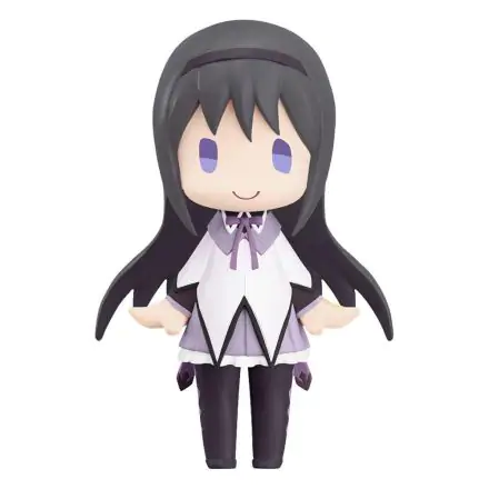 Puella Magi Madoka Magica The Movie -Rebellion- HELLO! GOOD SMILE Action Figure Homura Akemi 10 cm product photo