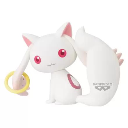 Puella Magi Madoka Magica The Movie Rebellion Kyubey Fluffy Puffy figure 12 cm product photo