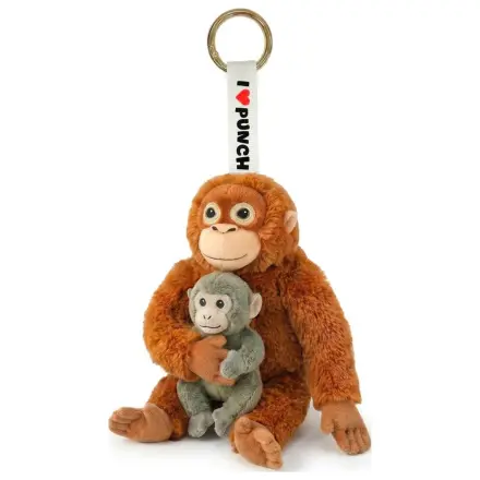 Punch monkey plush keychain 15cm product photo