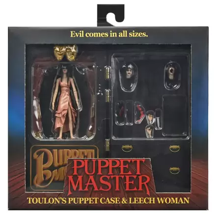 Puppet Master Toulons Puppet Case & Leech Woman figure 10cm termékfotója