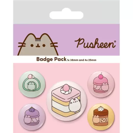 Pusheen Set 5 badge product photo