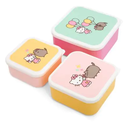 Pusheen Snack Box Set Hello Kitty product photo