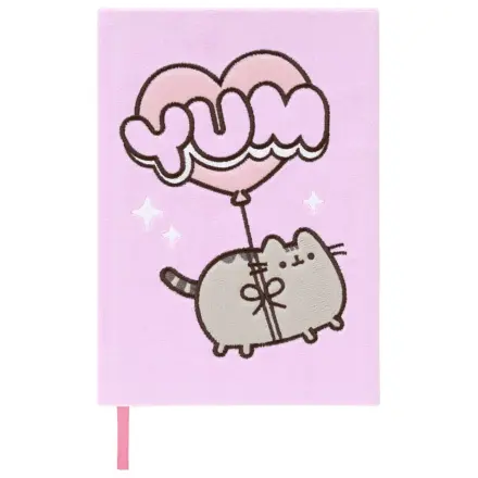 Pusheen Moments A5 premium plush notebook product photo