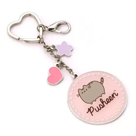 Pusheen Keychain Pink Name termékfotója