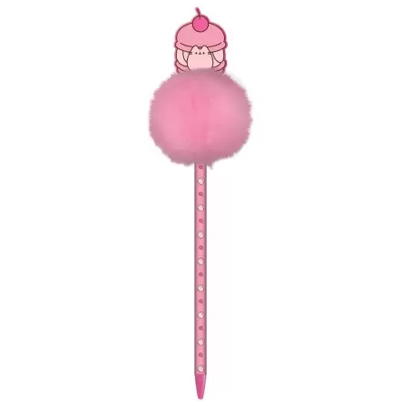 Pusheen pompom pen product photo