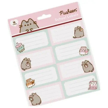 Pusheen School Labels Sips product photo
