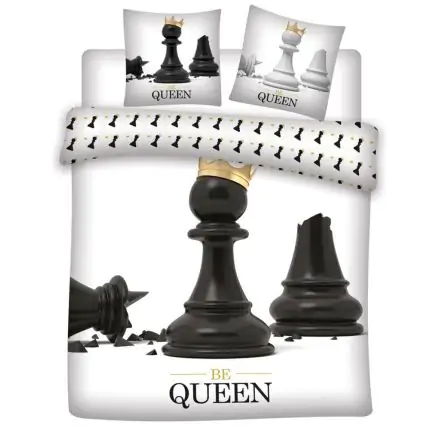 Queen microfibre duvet cover bed 135cm product photo