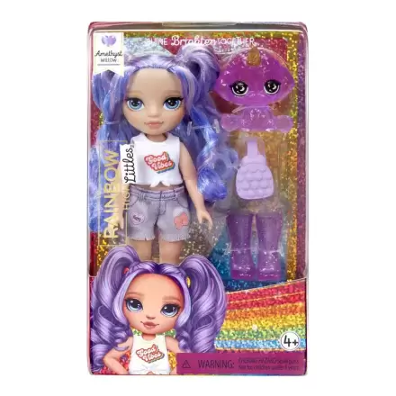 Rainbow High little fashion Amathyst purple doll product photo