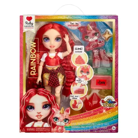 Rainbow High Rainbow World Ruby doll 25cm termékfotója