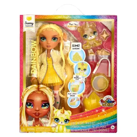 Rainbow High Rainbow World Sunny doll 25cm termékfotója