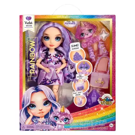 Rainbow High Rainbow World Violet doll 25cm termékfotója