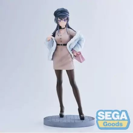 Rascal Does Not Dream of a Bunny Girl Senpai Luminasta PVC Statue Mai Sakurajima Casual Clothes Ver. 21 cm product photo
