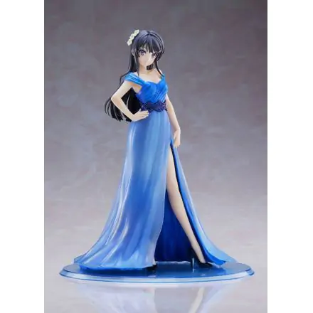 Rascal Does Not Dream of a Dreaming Girl Statue 1/7 Mai Sakurajima Color Dress Ver. 23 cm product photo