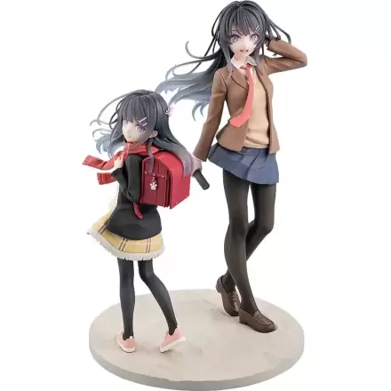 Rascal Does Not Dream of a Knapsack Kid PVC Statue Mai Sakurajima High School Graduation Ver. & Knapsack Kid 19 cm termékfotója