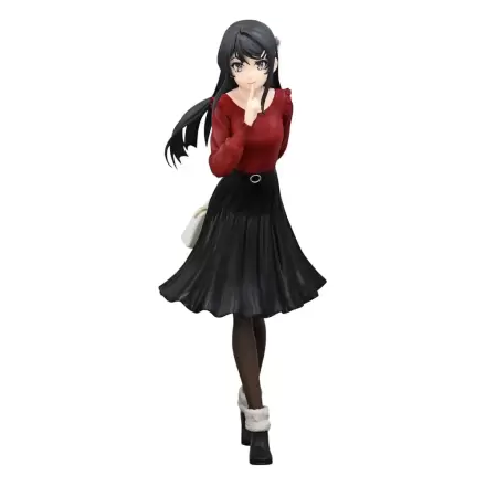 Rascal Does Not Dream of Bunny Girl Senpai Trio-Try-iT PVC Statue Mai Sakurajima Winter Outfit Ver. 21 cm termékfotója