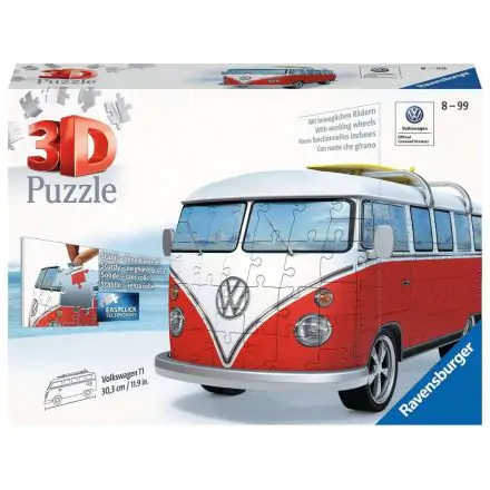 Ravensburger 3D Puzzle Volkswagen T1 Surfer Edition (187 Pieces) product photo