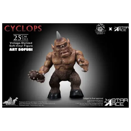 Ray Harryhausen Soft Vinyl Statue Cyclops (Vintage-Style) 25 cm product photo