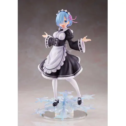 Re:Zero PVC Statue AMP Rem Winter Maid Image Ver. 23 cm product photo