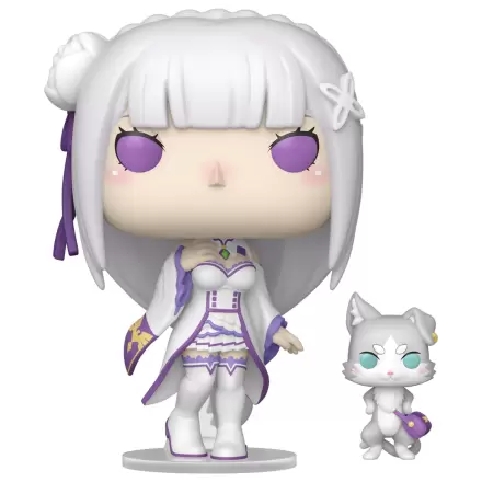 Re:Zero Funko POP!&Buddy Animation Vinyl Figure Emilia w/Puck 9 cm product photo