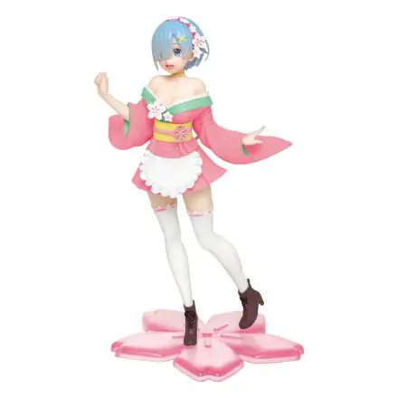 Re:Zero Precious PVC Statue Rem Original Sakura Image Ver. Renewal 23 cm product photo