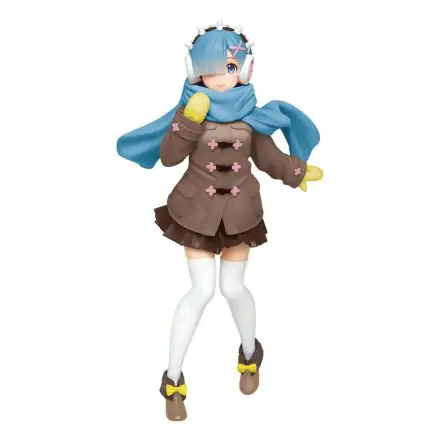 Re:Zero Precious PVC Statue Rem Winter Coat Ver. Renewal 23 cm product photo