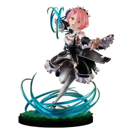 Re:ZERO -Starting Life in Another World- PVC Statue 1/7 Ram Battle with Roswaal Ver. 24 cm product photo