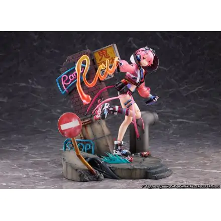 Re: Zero Starting Life in Another World Statue 1/7 Ram Neon City Ver. 27 cm product photo