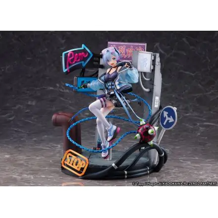 Re: Zero Starting Life in Another World Statue 1/7 Rem Neon City Ver. 27 cm product photo