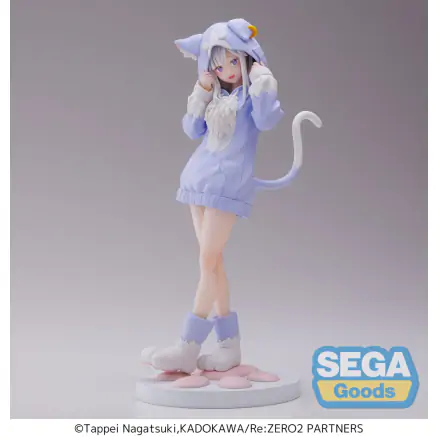 Re:Zero - Starting Life in Another World Luminasta PVC statue Emilia Mofumofu Pack 21 cm product photo