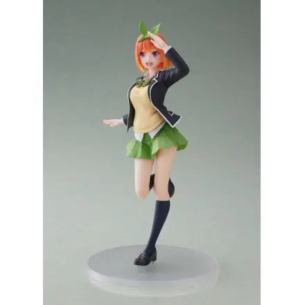 The Quintessential Quintuplets PVC Statue Yotsuba Nakano Uniform Ver. Renewal Edition termékfotója