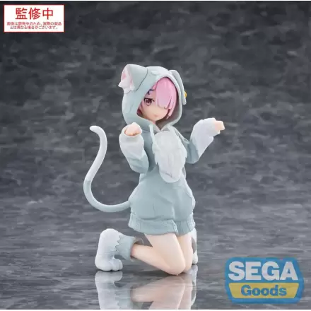 Re:Zero Starting Life in Another World Yumemirize PVC Statue Ram Mofumofu Pack 11 cm product photo