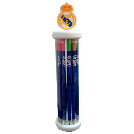 Real Madrid set 12 coloured pencils product photo