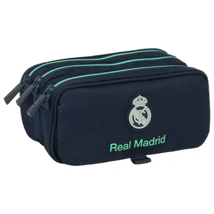 Real Madrid 2 Equipment 25/26 triple pencil case product photo