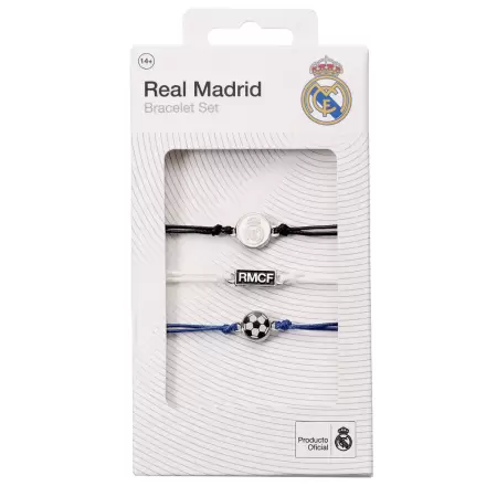 Real Madrid Friendship Set 3 bracelets product photo