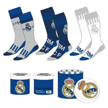 Real Madrid pack 3 adult socks termékfotója