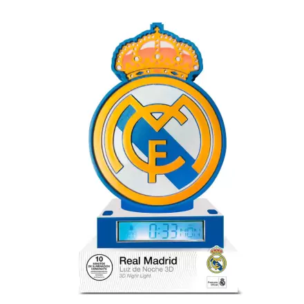 Real Madrid 3D Alarm Clock lamp product photo