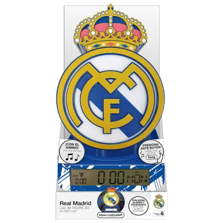 Real Madrid 3D lamp with alarm product photo