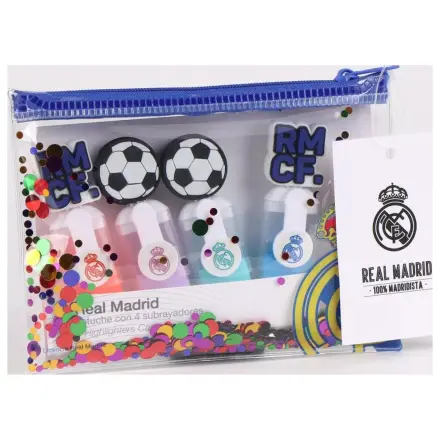 Real Madrid Ball Mini Highlighter Set of 4 product photo