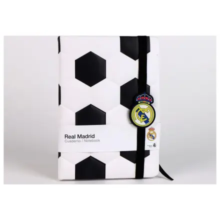 Real Madrid Ball Padded Notebook, Lined Notebook product photo
