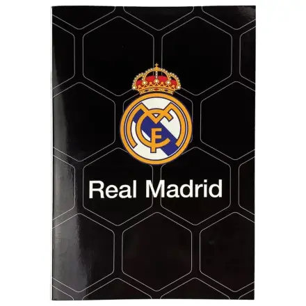 Real Madrid Black Lined Notebook B/5 40 Pages product photo