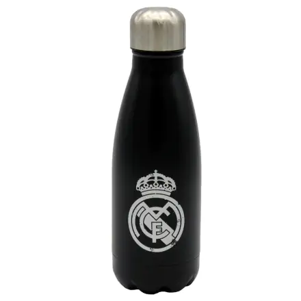 Real Madrid black stainless steel bottle 550ml product photo